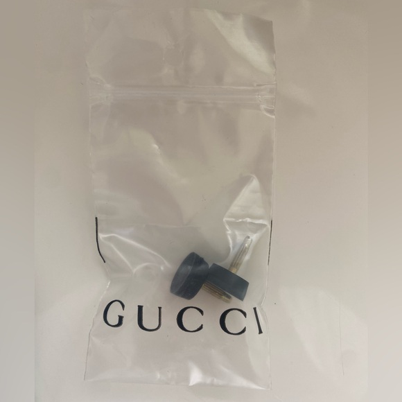 GUCCI FLORAL CANVAS BAMBOO DETAIL HEELED SANDALS IVORY - Picture 10 of 10